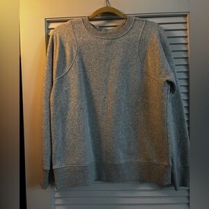 Lululemon Athletica Light Gray Sweatshirt